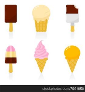 Icon Set Ice Cream