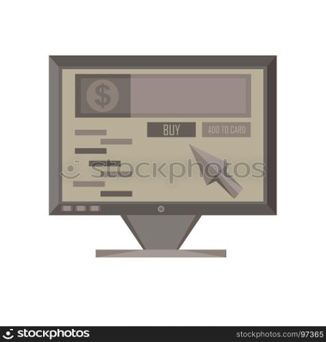 Icon shopping line set shop vector thin cart delivery store web