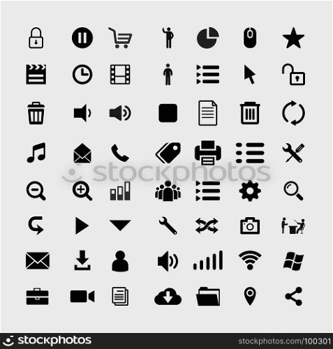 icon sign symbol set