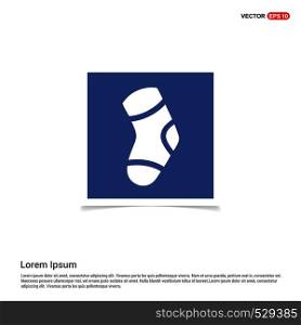 Icon socks - Blue photo Frame