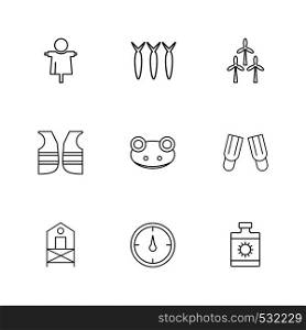icon, vector, design, flat, collection, style, creative, icons , farming , rural , farm , fruits , village , fruits , wheat , rural , tree , sun , sunlight , farmer , navigation ,