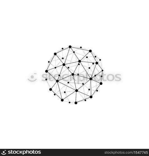 Icosahedron icon. Wireframe mesh polygonal element. Sphere with connected lines and dots. Vector on isolated white background. EPS 10. Icosahedron icon. Wireframe mesh polygonal element. Sphere with connected lines and dots. Vector on isolated white background. EPS 10.
