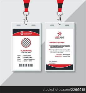 ID Card Design Template