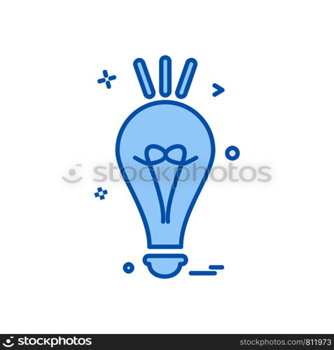 Idea icon design vector