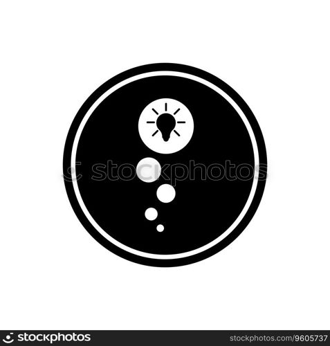 idea icon vector template illustration logo design