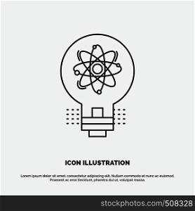 idea, innovation, light, solution, startup Icon. Line vector gray symbol for UI and UX, website or mobile application. Vector EPS10 Abstract Template background