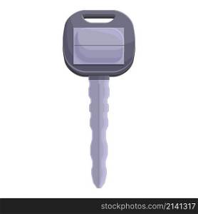 Ignition car alarm key icon cartoon vector. Hand lock. Door auto. Ignition car alarm key icon cartoon vector. Hand lock