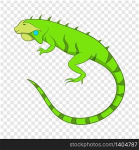 Iguana icon. Cartoon illustration of iguana vector icon for web. Iguana icon, cartoon style