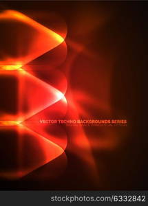 Illuminated lens flares, glowing color techno background. Illuminated lens flares, glowing color techno background. Vector hi-tech abstract background, HUD style