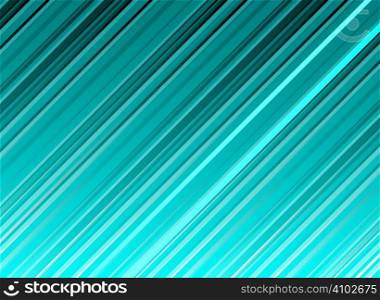 Illustrated abstract background with blue diagnal stripes with copy space
