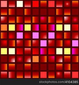 illustrated abstract seamless tile background in different shades of red