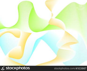Illustrated flowing abstract background with natural subtle colors