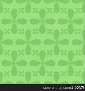 illustrated seventies style wallpaper with a seamless repeat design and a petal style theme