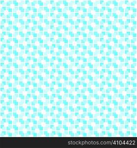 illustrated seventies style wallpaper with a seamless square repeat design