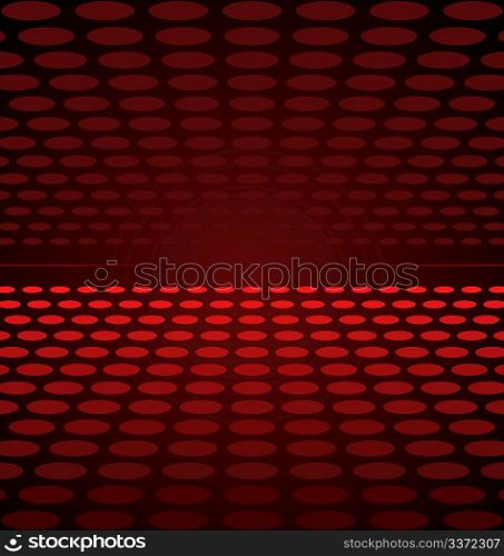 Illustration abstract background red - vector