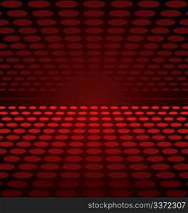 Illustration abstract background red - vector