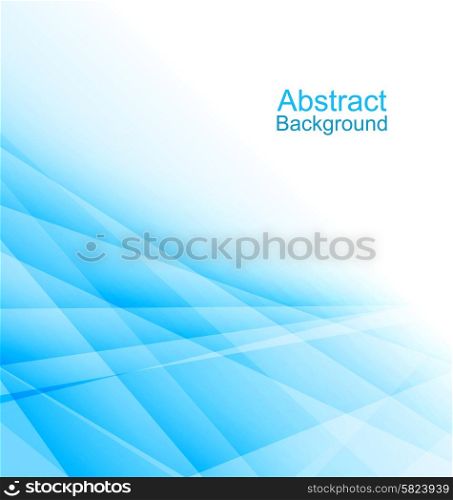 Illustration Blue Light Abstract Background, Business Brochure - Vector