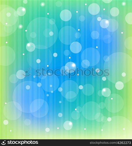 Illustration colorful bokeh abstract light background - vector