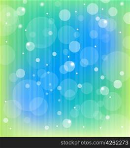 Illustration colorful bokeh abstract light background - vector