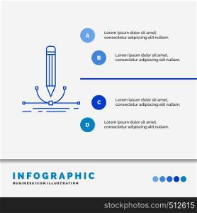 illustration, design, pen, graphic, draw Infographics Template for Website and Presentation. Line Blue icon infographic style vector illustration. Vector EPS10 Abstract Template background