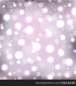Illustration Glowing Luxury Background for Merry Christmas - Vector
