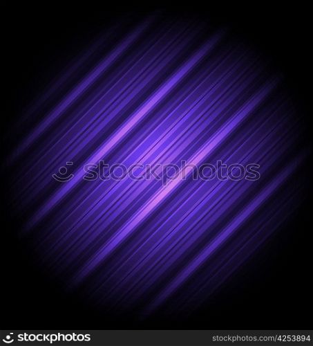 Illustration hi-tech abstract violet background, striped texture - vector