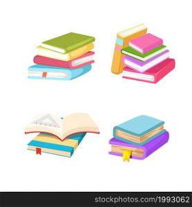 illustration of a group book vector