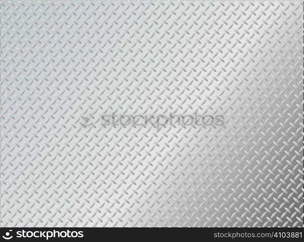 Illustration of an abstract background showing a metal plate