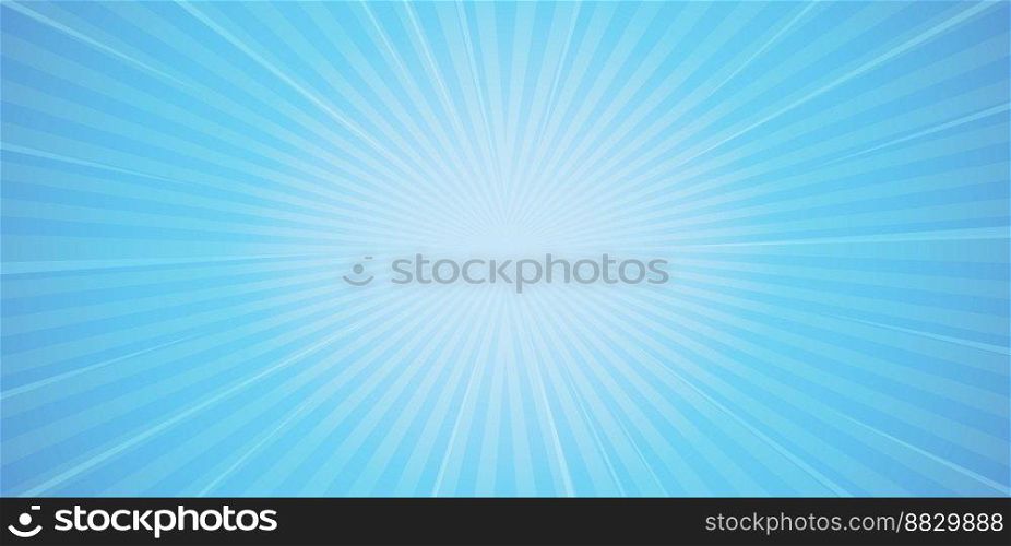 illustration of blue sunburst abstract backgrounds for summer wallpaper, e commerce signs retail shopping, advertisement business agency, ads c&aign marketing, backdrops space, landing pages, header