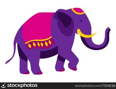 Illustration of Diwali elephant. Deepavali or dipavali festival of lights. Indian Holiday image of traditional symbol.. Illustration of Diwali elephant. Deepavali or dipavali festival of lights.