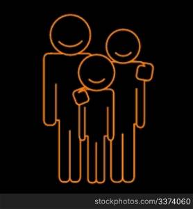 illustration of family