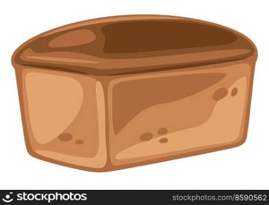 Illustration of fresh bread. Image for bakeries and groceries. Healthy traditional food.. Illustration of fresh bread. Image for bakeries and groceries.