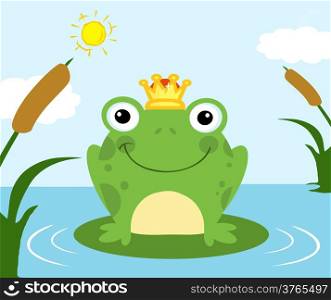 Illustration Of Frog Prince