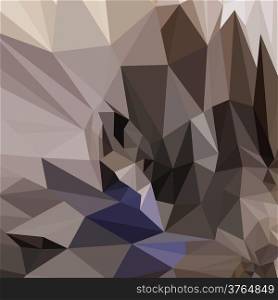 Illustration of geometric polygonal background