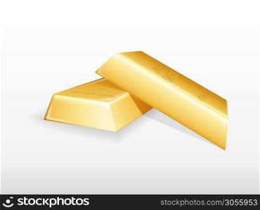 Illustration of gold bar