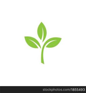 illustration of Green leaf logo design