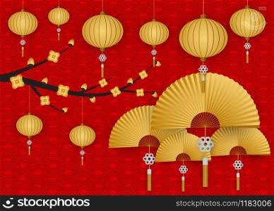 Illustration of Happy Chinese new year