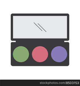 illustration of make up tools icon vector design