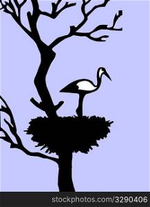 illustration of the crane in jack