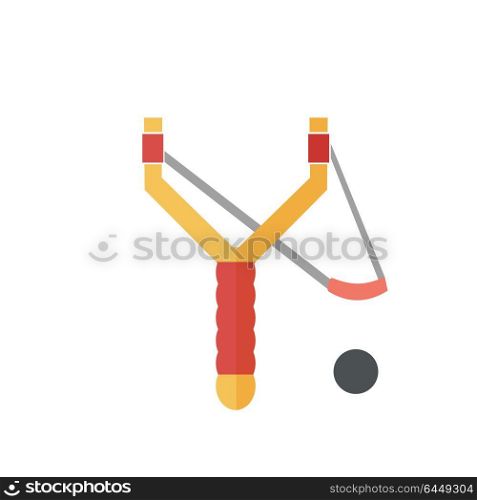 Illustration of the forked slingshot icon