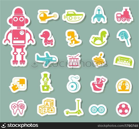 illustration of toys icon vector