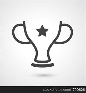 illustration of trophy icon