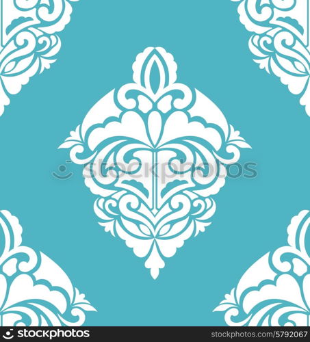 Illustration Seamless Ornamental Pattern. Vintage Luxury Texture for Wallpapers - Vector. Seamless Ornamental Pattern. Vintage Luxury Texture