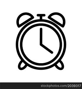 Illustration Vector graphic of alarm clock icon
