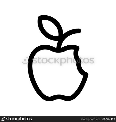Illustration Vector Graphic of Apple Icon Design