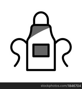 Illustration Vector graphic of Apron Icon Design