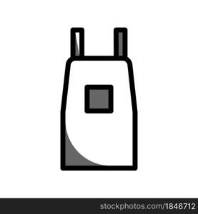 Illustration Vector graphic of Apron Icon Design