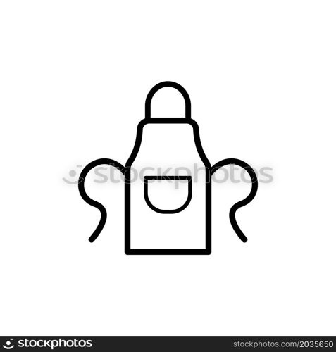 Illustration Vector graphic of Apron Icon Design