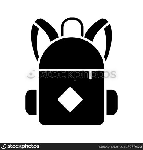 Illustration Vector graphic of Backpack icon template