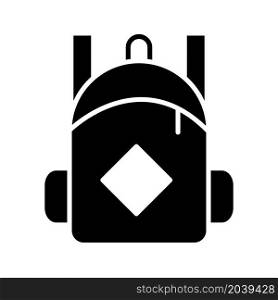 Illustration Vector graphic of Backpack icon template